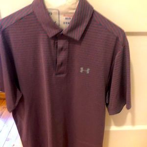 Mens Under Armour golf polo shirt size medium